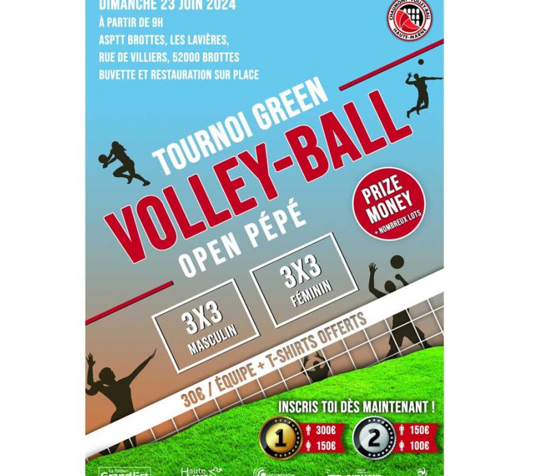 TourTournoi Green Volley-Ball Open Pépé Jeanmouginnoi Green Volley-Ball Open Pépé Jeanmougin