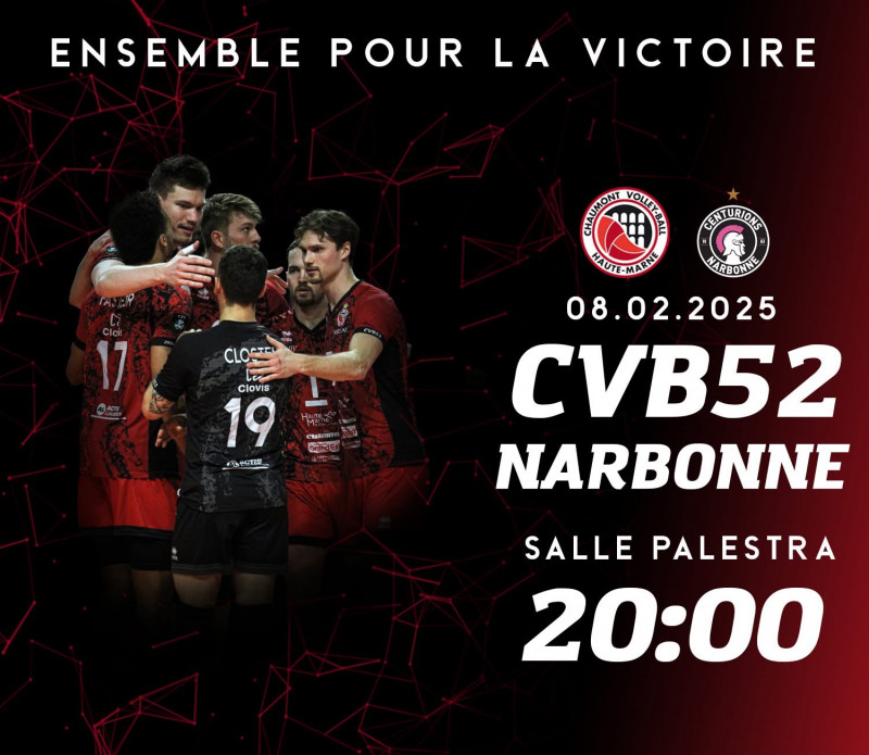 Marmara SpikeLigue J20 : Chaumont - Narbone