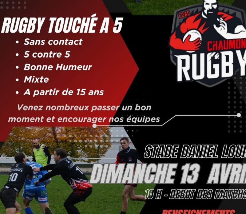 Tournoi de Rugby Touché à 5