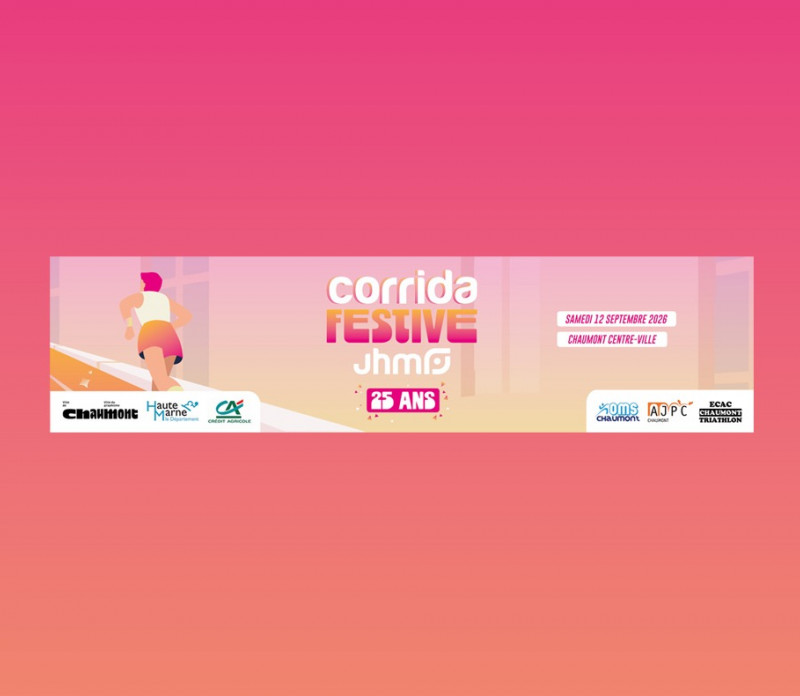 Corrida Festive jhm 2026 : rendez-vous le 12 septembre pour la 25e édition !