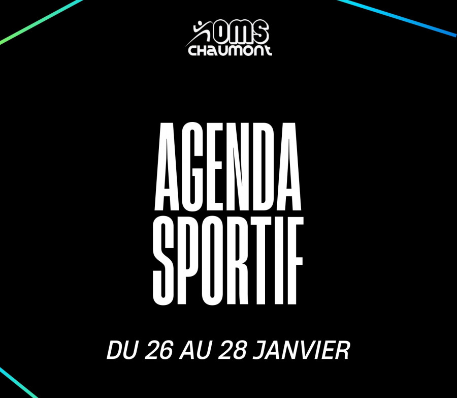 AGENDA SPORTIF DU WEEK-END