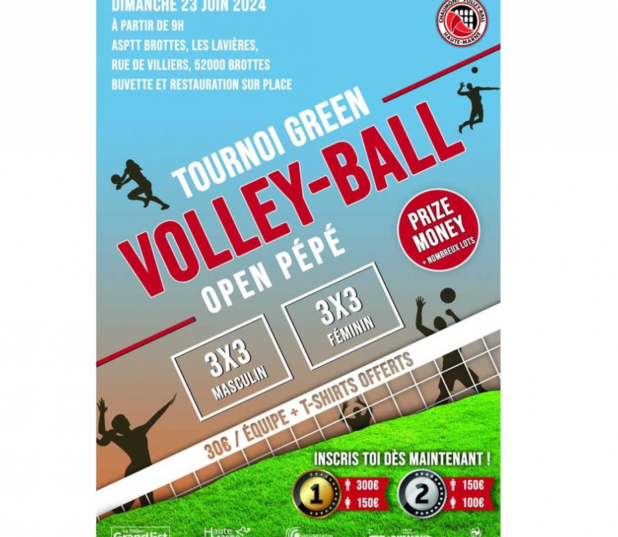 TourTournoi Green Volley-Ball Open Pépé Jeanmouginnoi Green Volley-Ball Open Pépé Jeanmougin