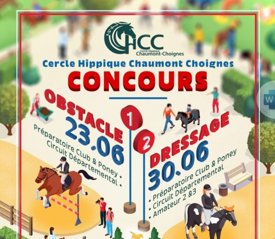 Concours de saut d'obstacle