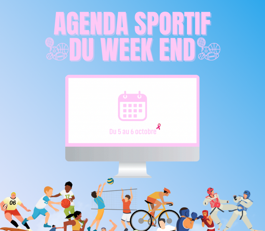 Agenda du week-end du 5-6 octobre 
