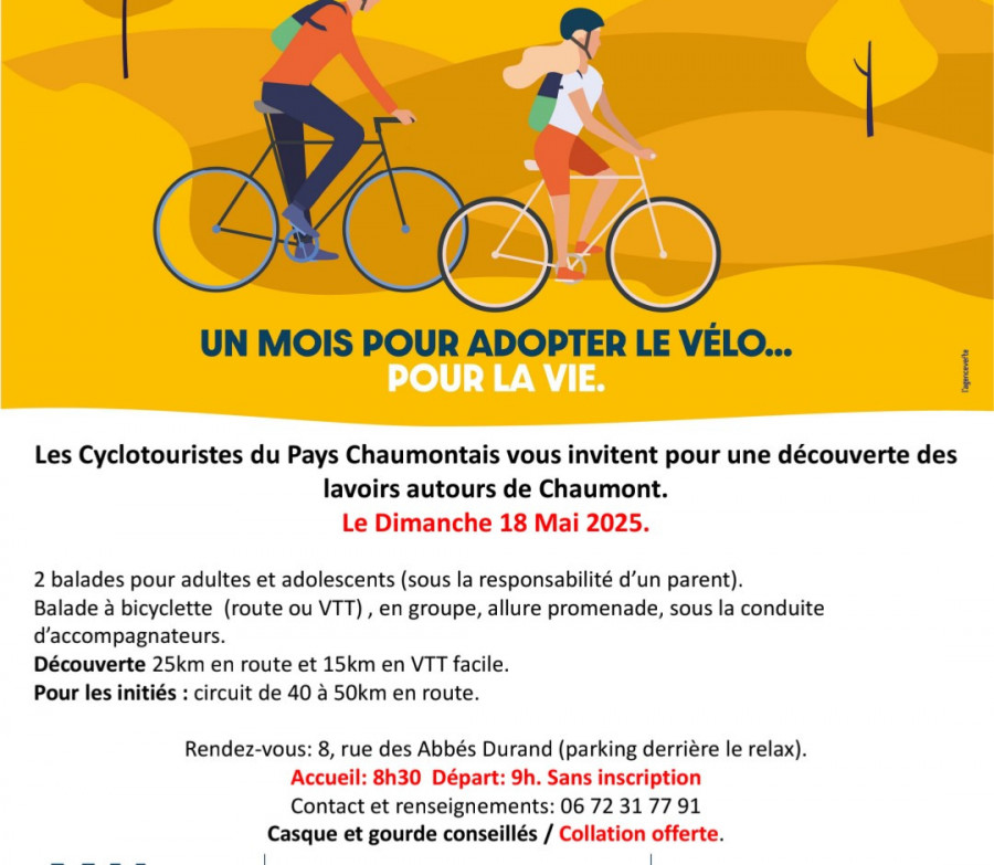 Mai à Vélo