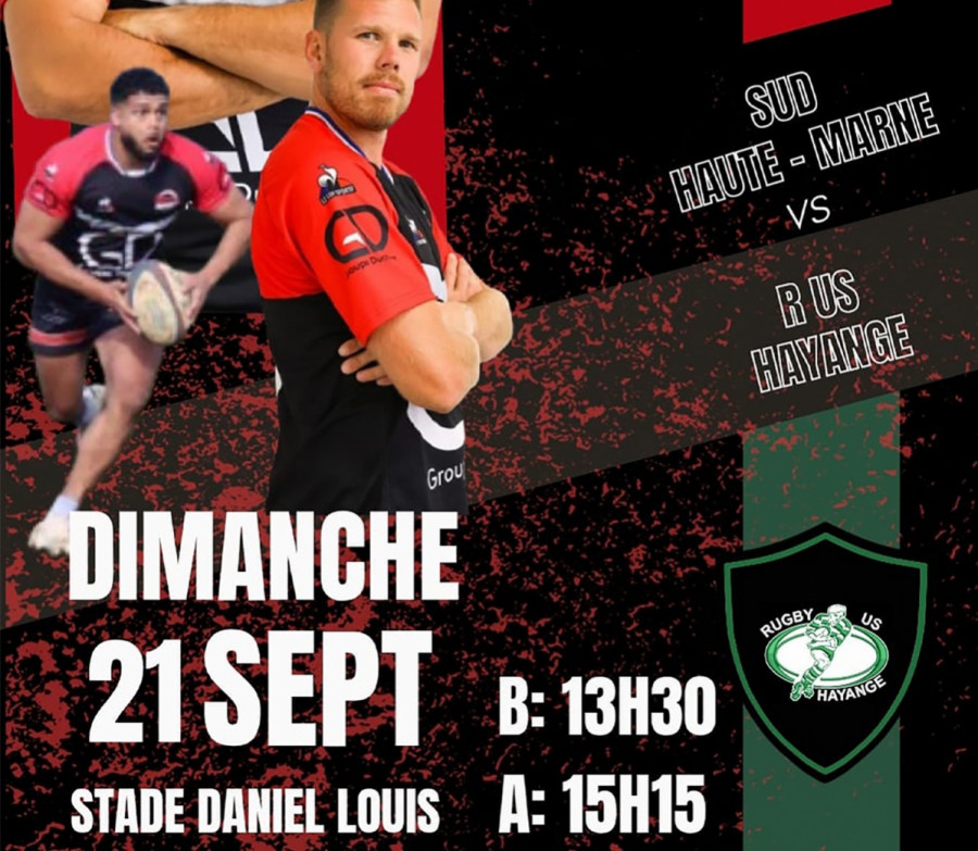 1ère journée de Régionale 1 Rugby Grand Est