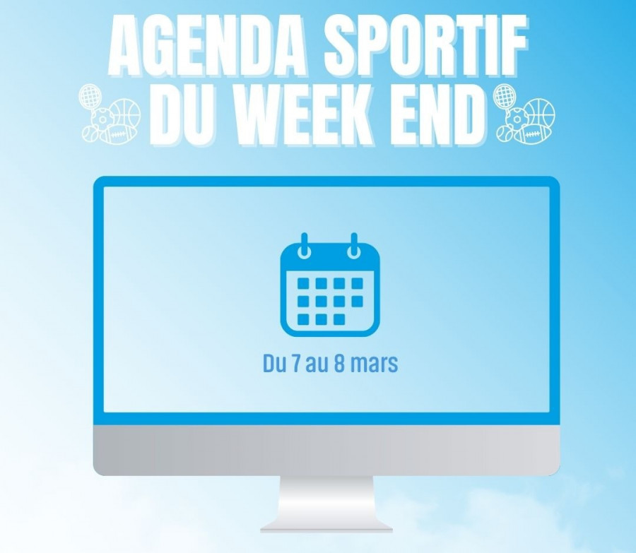 AGENDA SPORTIF DU WEEK-END