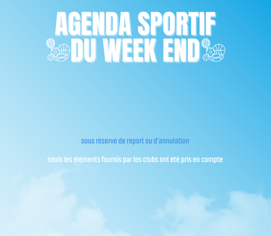 AGENDA DU WEEK-END - 4
