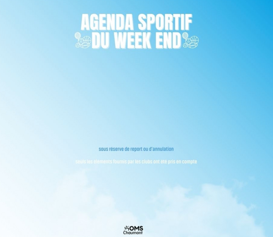 AGENDA DE LA SEMAINE - 2