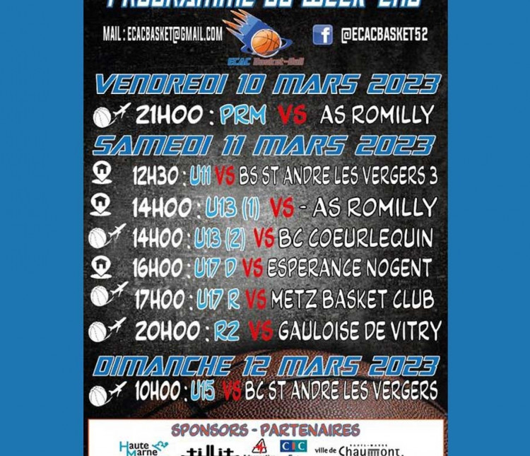 AGENDA SPORTIF DU WEEK-END - 4