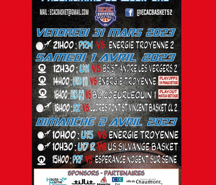 AGENDA SPORTIF DU WEEK-END - 1