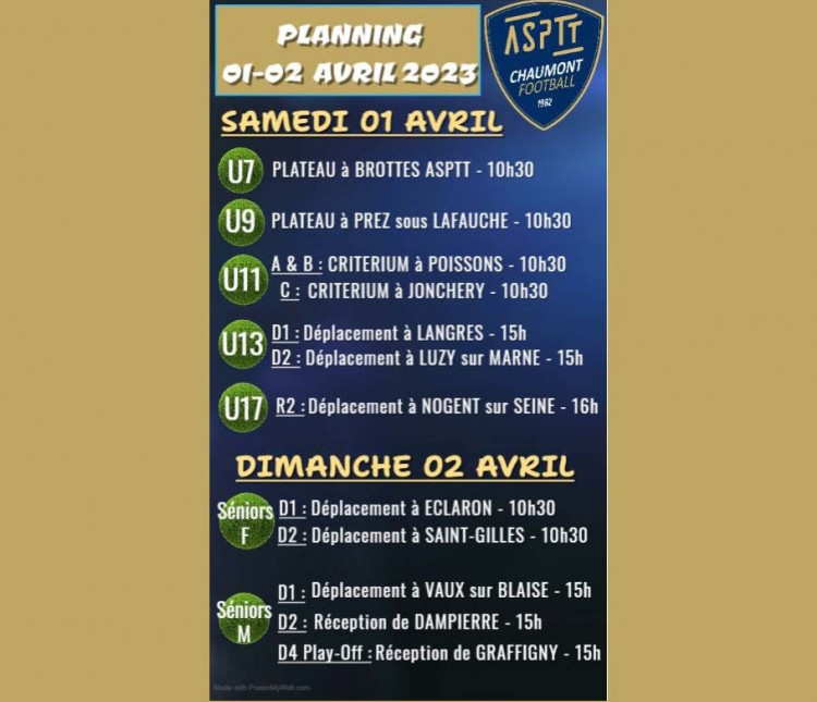 AGENDA SPORTIF DU WEEK-END - 3