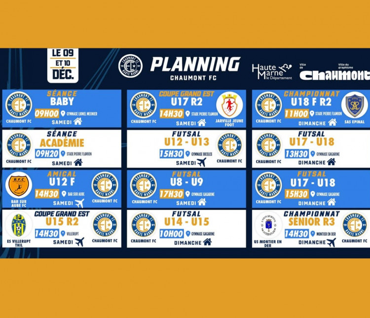 AGENDA SPORTIF DU WEEK-END - 5