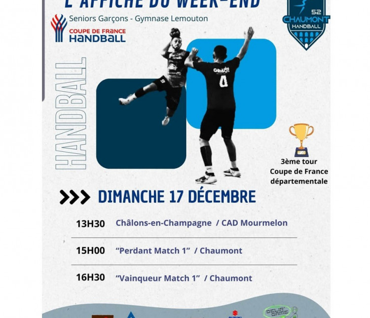 AGENDA SPORTIF DU WEEK-END  - 2