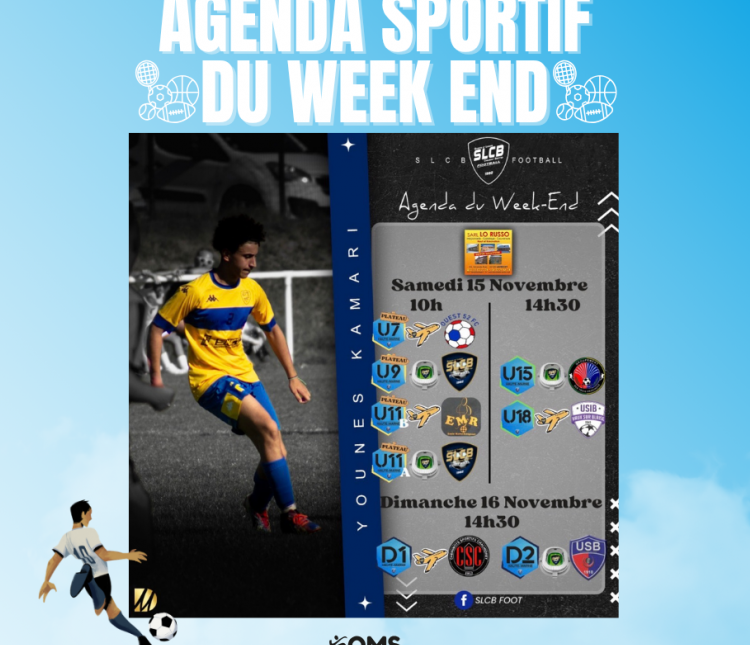 AGENDA DU WEEK-END - 7