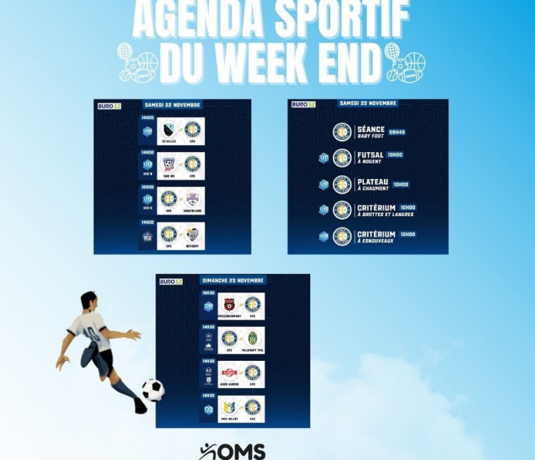 AGENDA DE LA SEMAINE - 6